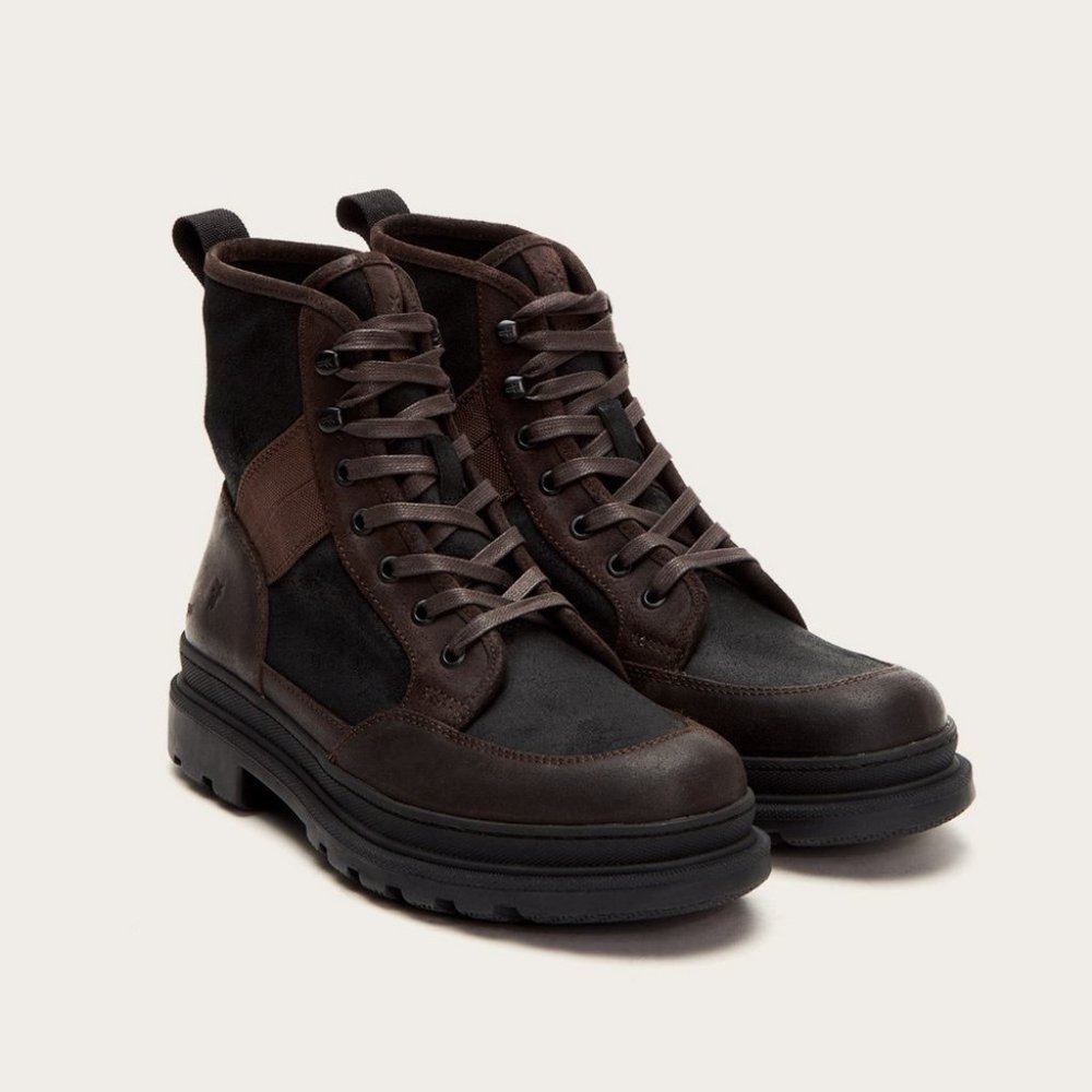 (LAST ONE) FRYE Lace Up Weatherproof Scout Boot - Picture 2 of 8